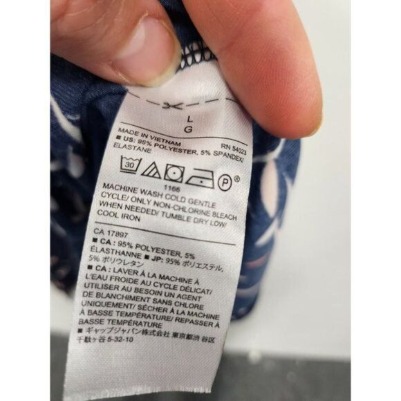 Banana Republic • Confetti Print Stretchy top - Picture 5 of 7